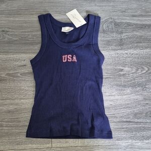 Universal Navy Blue Tank Top